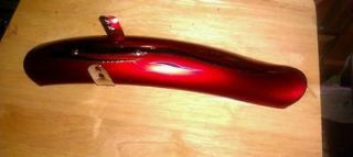 New schwinn stingray Chopper front red with black flams fender