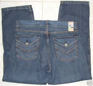 men s nwt dkny donna karen fashion pocket jeans 36 x 30