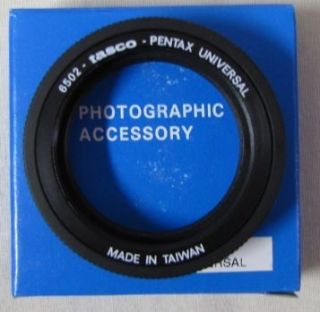 pentax screw mount t ring to adapt cameras telescopes time