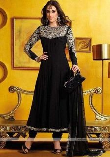 Anarkali Suit Indian Partywear Designer Gherdaar Salwar Suit Pakistani 