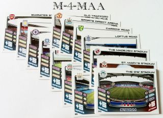 Match Attax 2012/2013   Complete All 20x Card Team Set   Arsenal