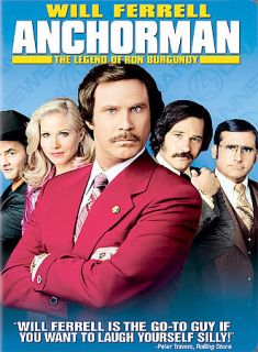 Anchorman The Legend of Ron Burgundy (DVD, 2004)