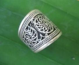 tribal jewelry tibet silver rings from china 