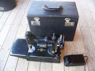 singer featherweight 221 1951 anniversary sewing machine 