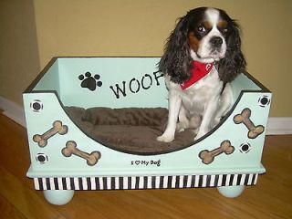 newly listed custom solid wood dog bed time left $