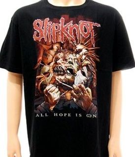 Slipknot Vintage Black T shirt Sz XL Rock Band Music Retro Heavy Metal 