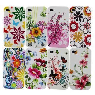 8PC Best Pretty Back Cover Case Skin Housing for Iphone 4 4S, CP33