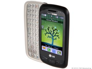lg cosmos touch vn270 black verizon cellular phone time left