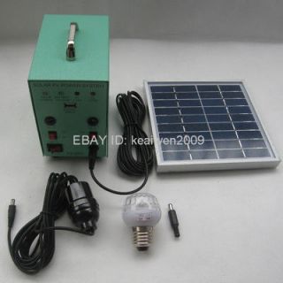 solar power system 6V 4AH battery 9V3W solar panel solar kit with 6V 