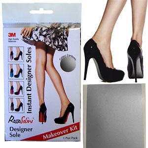 rosso solini chrome designer soles makeover kit 