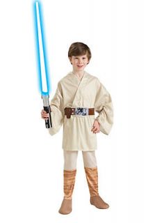 star wars luke skywalker child costume size medium