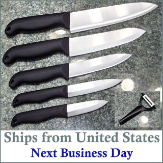Professional Kitchen Ceramic Knives, Chefs Quality Knife, 7 6 5 4 