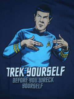 Star Trek   Leonard Nemoy   Spock   Trek Yourself B4 U Wreck Yourself 