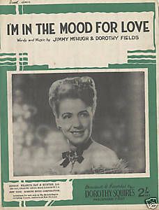 dorothy squires sheet music im in the mood for love