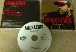 AARON LEWIS FOREVER ( STAIND ) radio cd DJ promo single RARE 