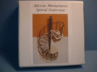 laser cut spiral staircase kit 84 dollhouse miniature time left