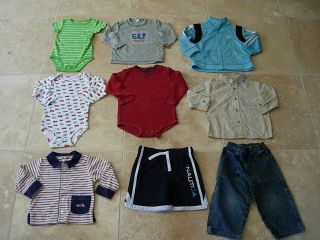   BABY BOY CLOTHES 18 months   Gymboree,Nautica,Adidas,Gap,Carters