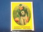 Sonny Jurgensen 2012 Topps Rookie Reprint 1958 #90 Philadelphia Eagles