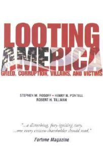  Pontell, Stephen M. Rosoff and Robert Tillman 2003, Hardcover