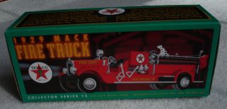 1998 ERTL TEXACO #15 1929 MACK FIRE TRUCK NEW OLD STOCK MINT IN BOX 