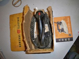 General Electric Steam & Dry Iron Cat # F80 with Use & Care Book 1964