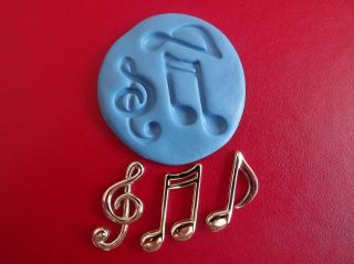 150 Edible Rice Paper MUSICAL NOTES Cupcake/Cake Decoration Topper