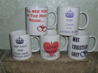 50 Fifty Shades Of Grey Inspired MUG  5 different designs available 