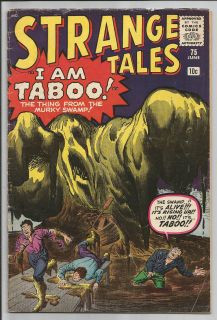 Strange Tales #75 Taboo [Iron Man prototype (not the superhero, but a 