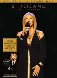Barbra Streisand   The Concerts DVD, 2009, 3 Disc Set