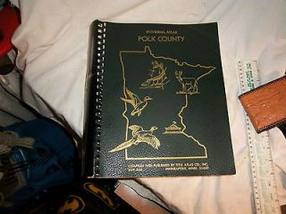Atlas of POLK County Minnesota MN 1970 plat book history pictures map 