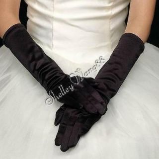   Bridal Satin Gloves for Wedding Opera Prom Dress Suit Party Evening