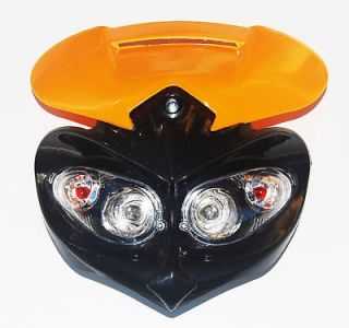 Head Light O2 KTM dual sport exc mxc smr 525 450 520 sx motorcycle 