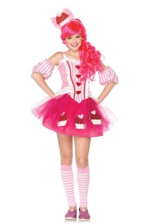 Sexy 3Pc. Cupcake Sweetie Junior Woman Teen Costume Leg Avenue