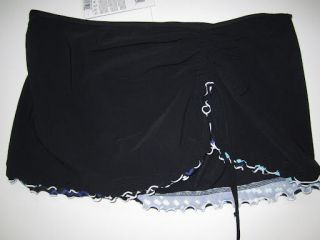 nwot profile by gottex confetti skirted bottoms us 12 time