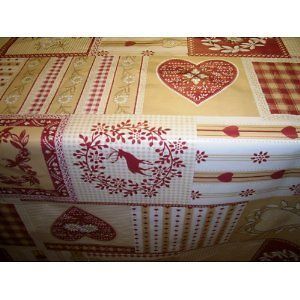 reindeer tablecloth in Linens & Textiles (1930 Now)