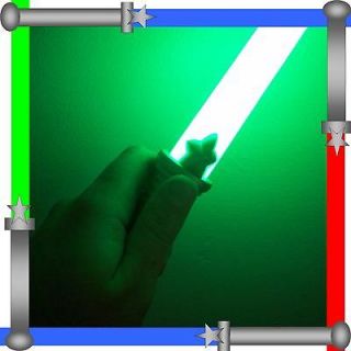 Green Star LED Lightsaber for Ahsoka Tano Yoda Luke Skywalker Clone 