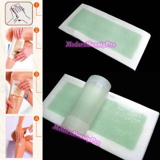 Pro 20 PCS DOUBLE SIDE Cold Wax Hair Removal Strip For Leg Body and 