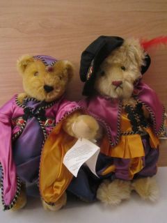 Vermont teddy bear Romeo & Juliette Mohair by Kathleen Straube Ltd Ed 