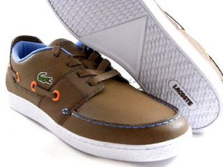   Cabestan Cup Brown/White Leather Tennis Oxford Sneakers Boat Men Shoes