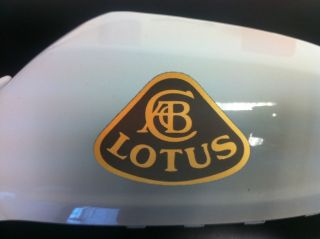 NEW Lotus F1 Team Wing Mirror Race Car Stickers Black & Gold