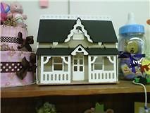 creatology dollhouse with veranda wooden puzzle kit 