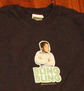   13 Gary Coleman Bling Bling Arnold Difrent Strokes TV Show T Shirt XL