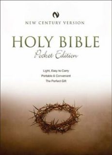 NCV Pocket Bible by Thomas Nelson 2005, Imitation Hardcover