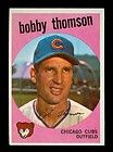 1959 topps cubs bobby thomson 429 ex mt 00237 buy