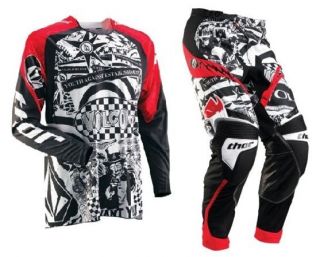 NEW 2012 THOR MX LIMITED EDITION LE CORE VOLCOM MOTOCROSS GEAR COMBO 