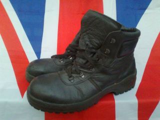 GERMAN ARMY MILITARY BALTES FUTURE VISION BLACK BOOTS STEEL TOE CAPPED