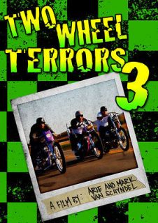 TWO WHEEL TERRORS DVD VIDEO #3 BIKE CHOPPER BOBBER TRIUMPH HARLEY OLD 