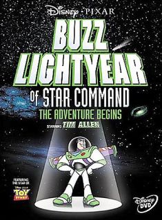 Buzz Lightyear of Star Command: The Adventure Begins (DVD, 2000)