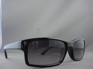   Designer BIFOCAL Reading Black Sunglasses Glasses for Men Women R259E