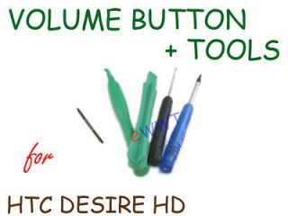 Original Side Key Volume Switch Button Unit+Tool for HTC Desire HD 